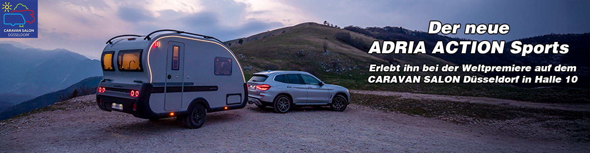 Action Sports auf dem Caravan Salon